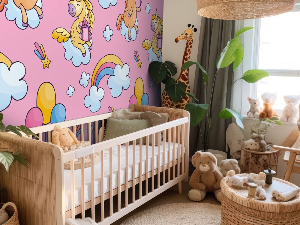 Unicorns met ballonnen