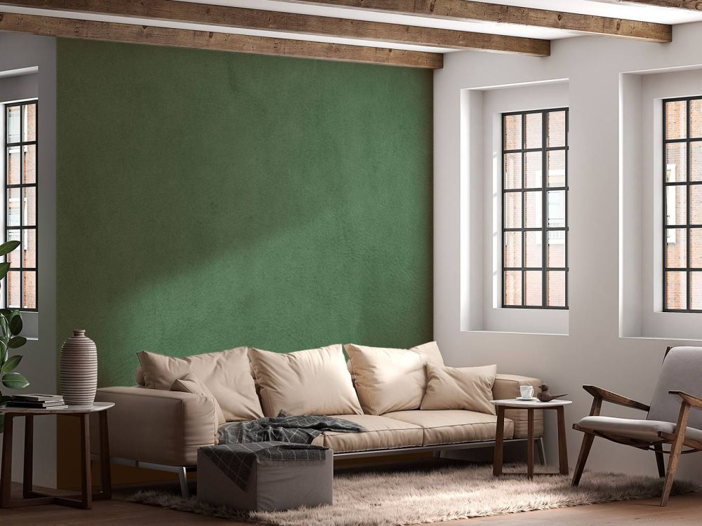 Groen leder