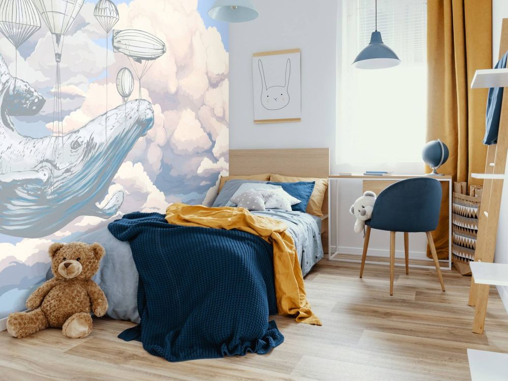 Walvis en zijn luchtballonnen