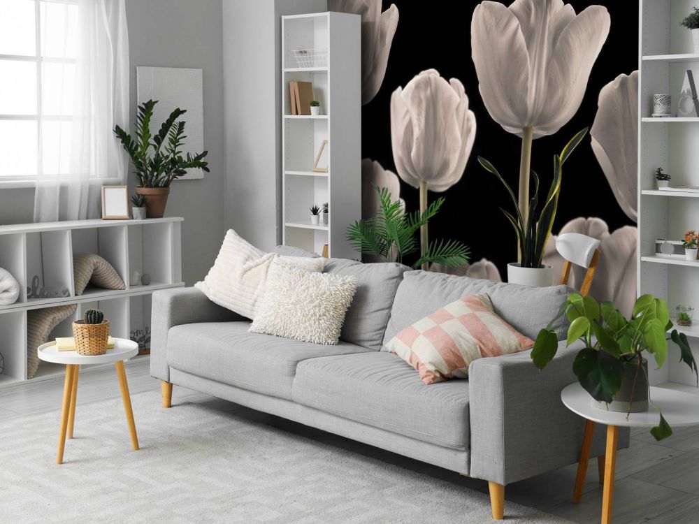Verschilende tulpen