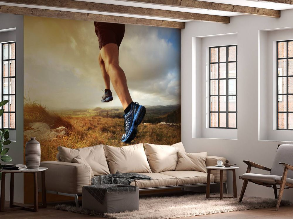 Jogger in actie
