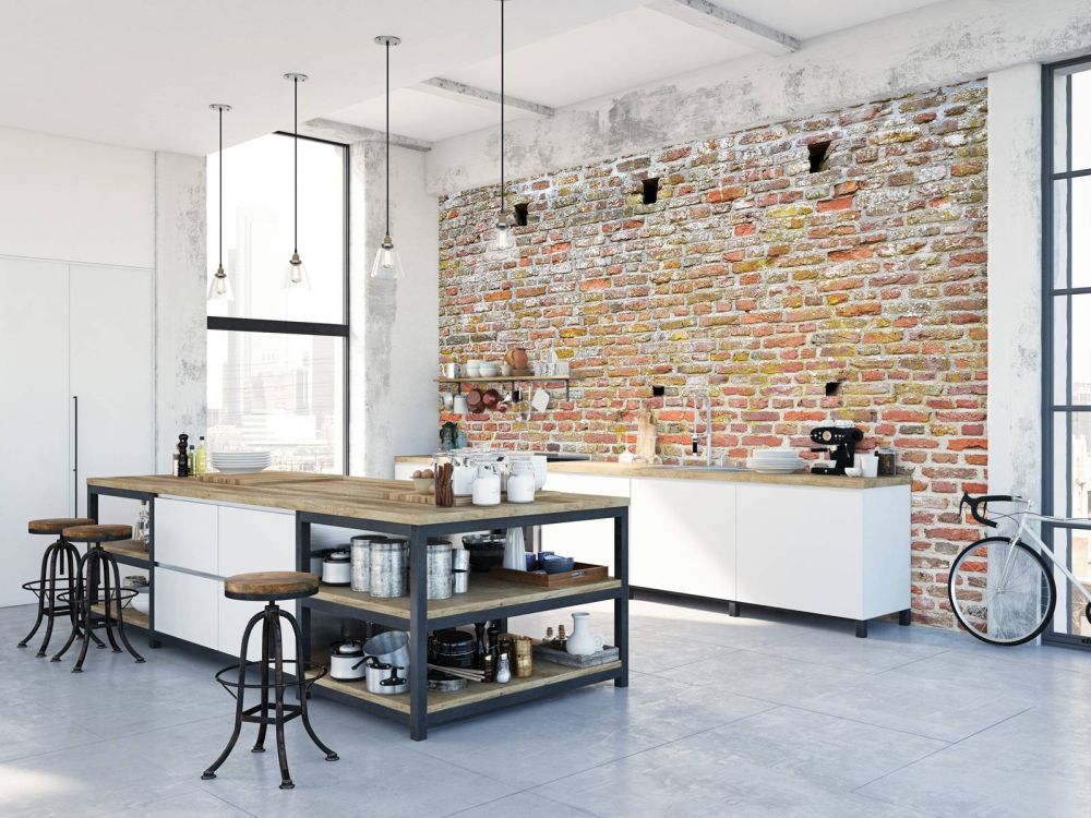 Oude stenen muur