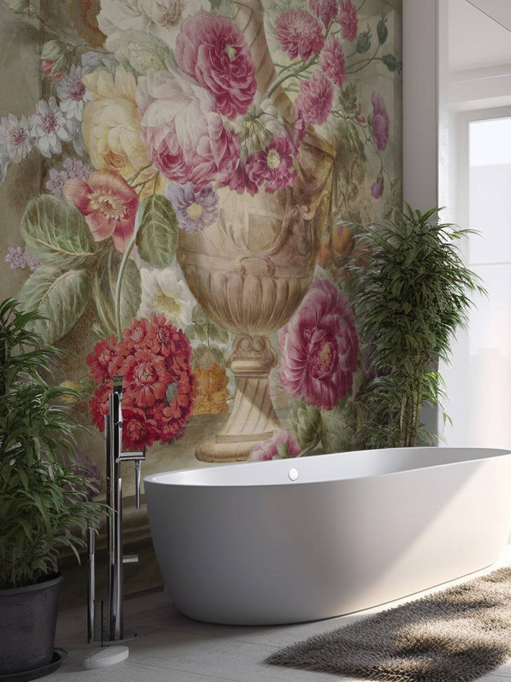 Vaas met bloemen, Pieter van Loo