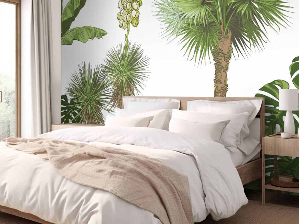 Groene tropische planten