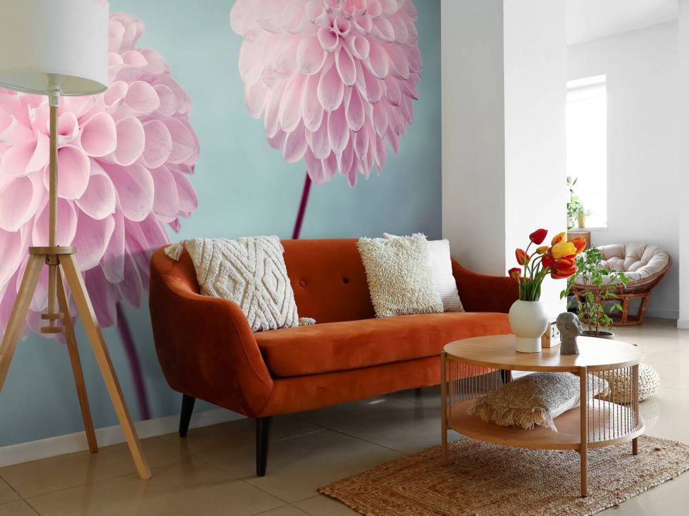 Twee Dahlia bloemen