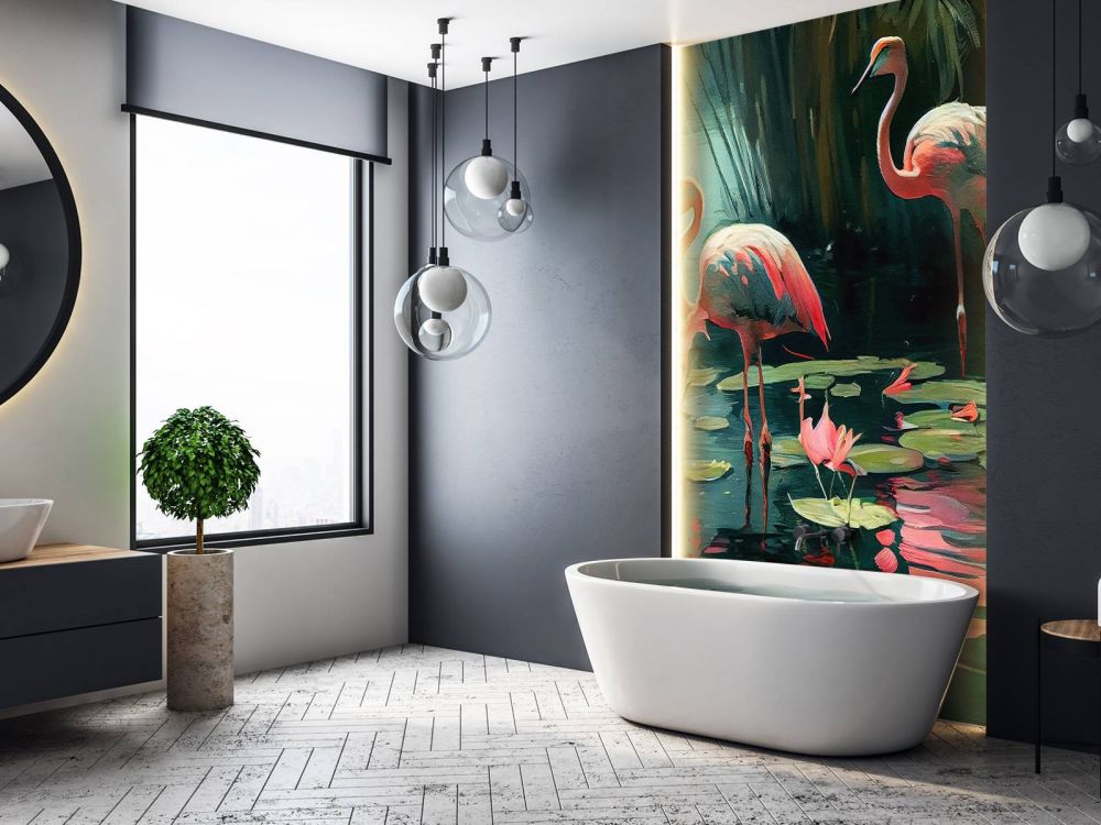 Waterlelie Flamingo Oase