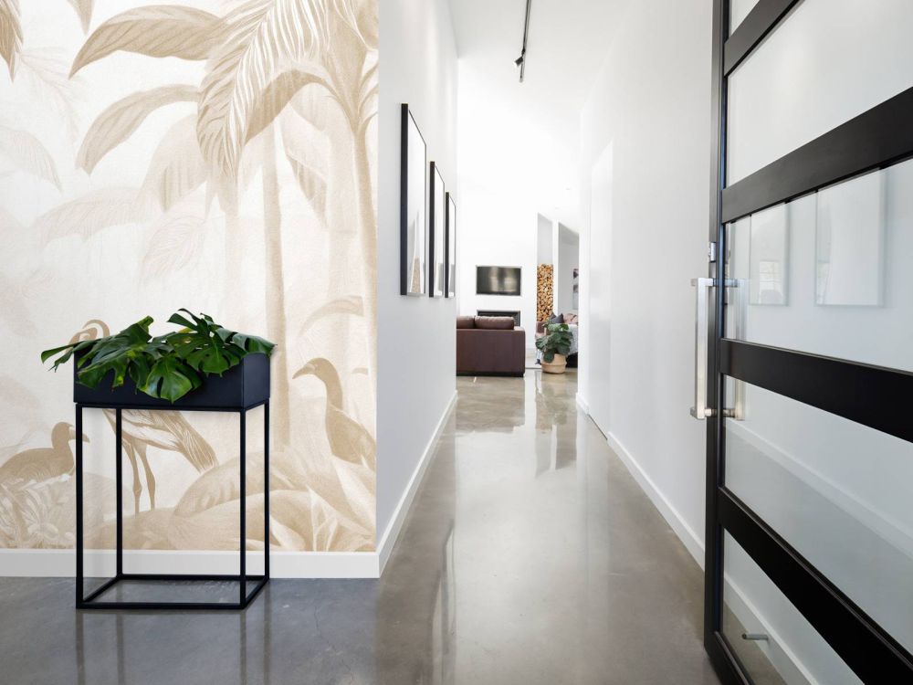 Verborgen Jungle met Ibis, taupe