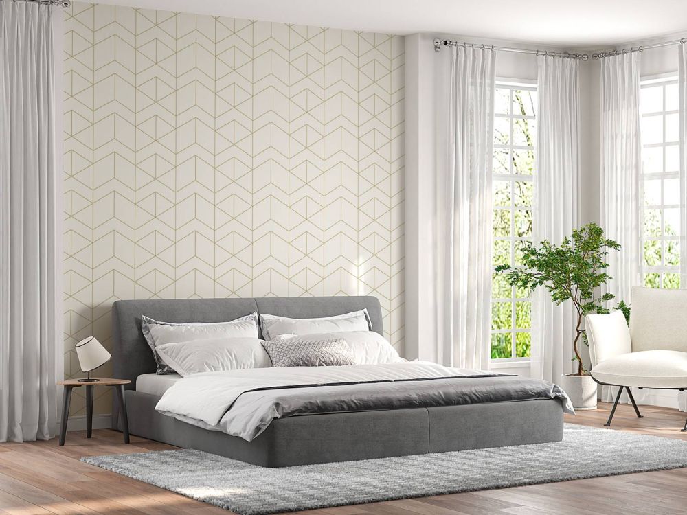 Geometrische witte tegels
