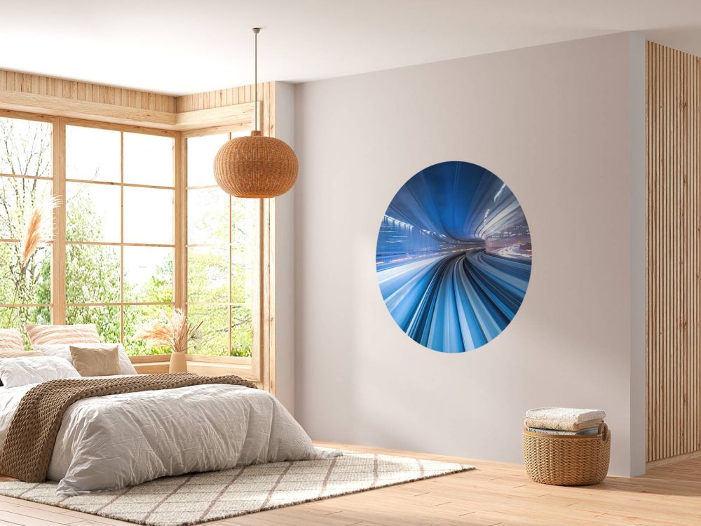 3D effect van snelheid