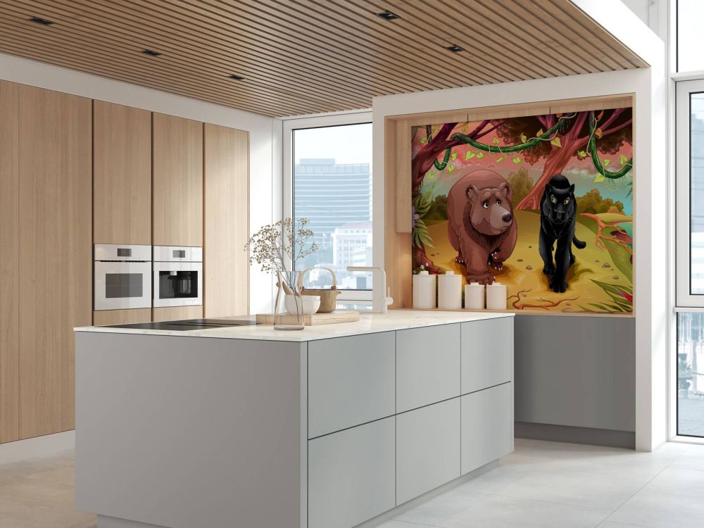 Vriendelijke jungle dieren