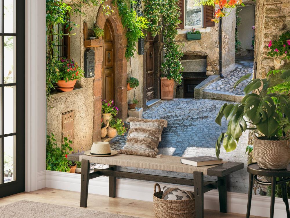 Plattelandsdorp in Rome