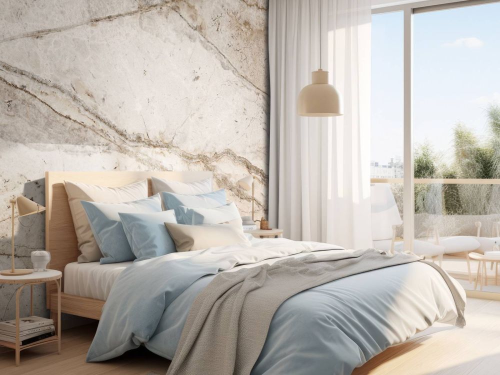 Beige marmer structuur