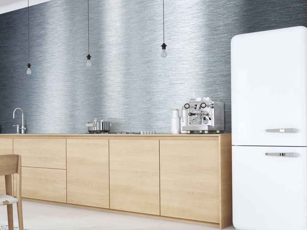 Geborstelde aluminium textuur