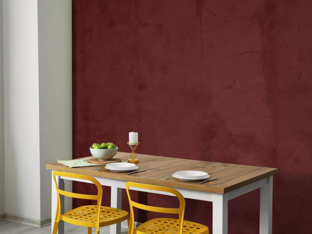 Bister rood beton
