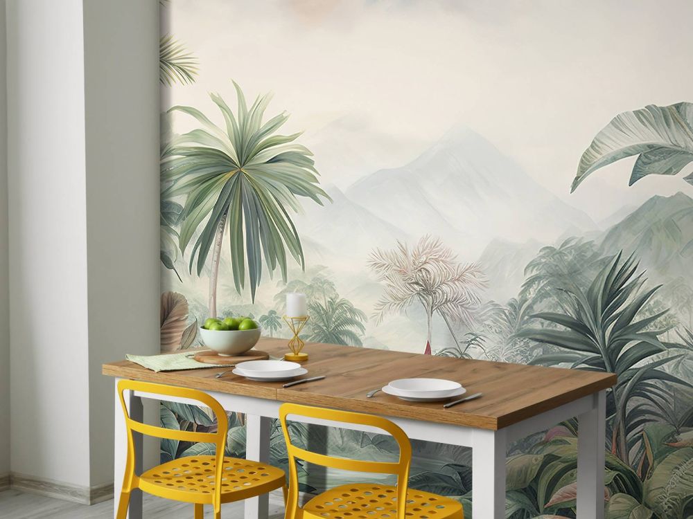 Pastel Tropen Panorama