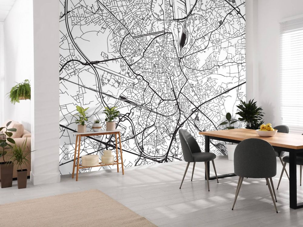 Plattegrond van Gent