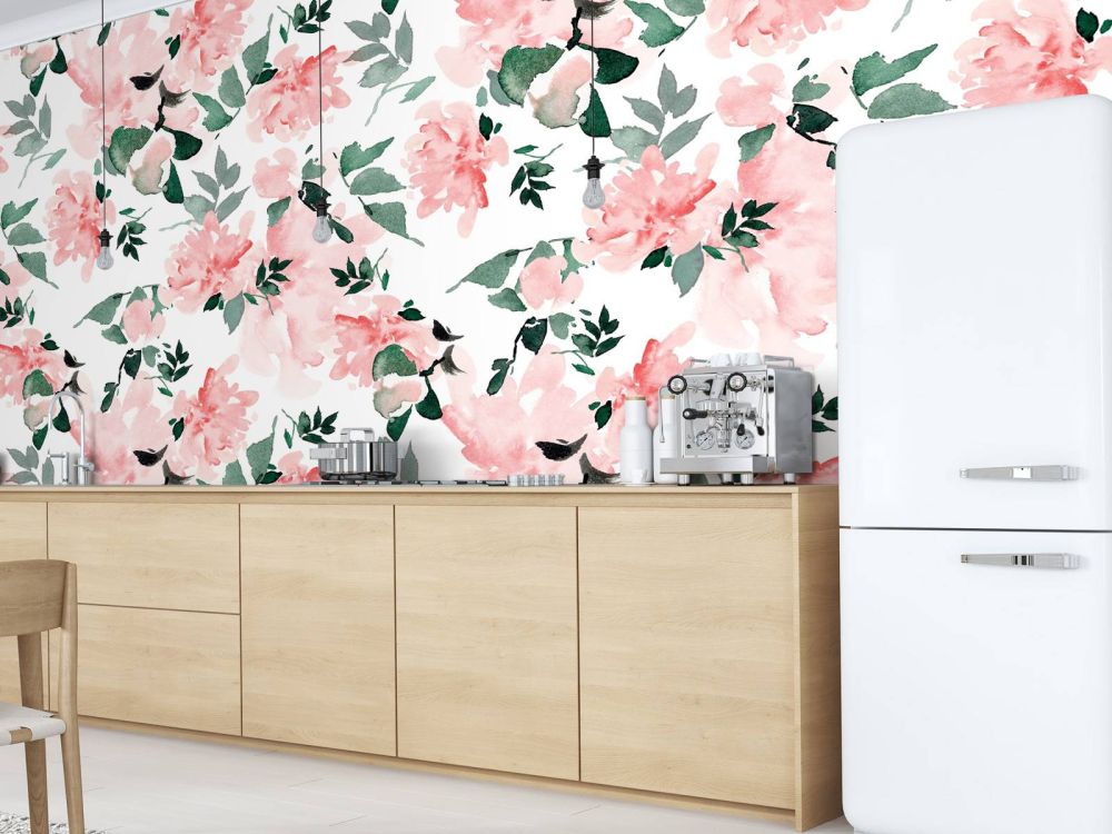 Waterverf bloemen