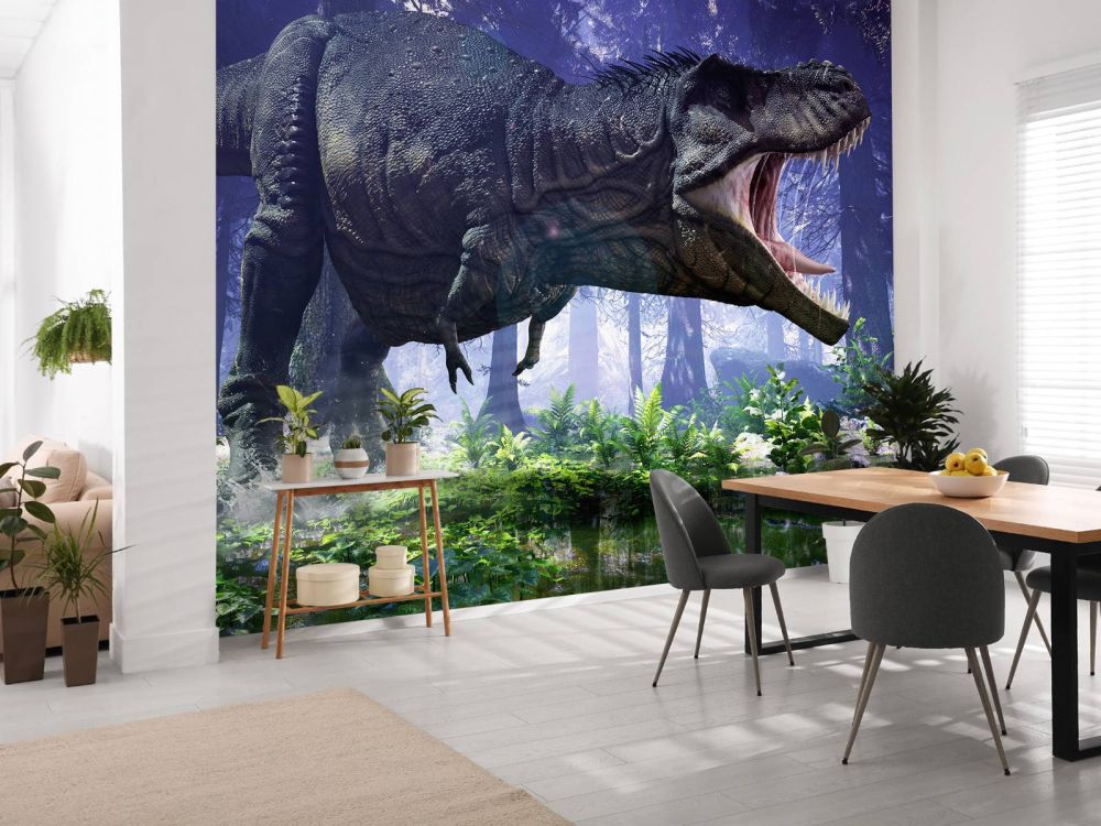 Tyrannosaurus Rex bij meer