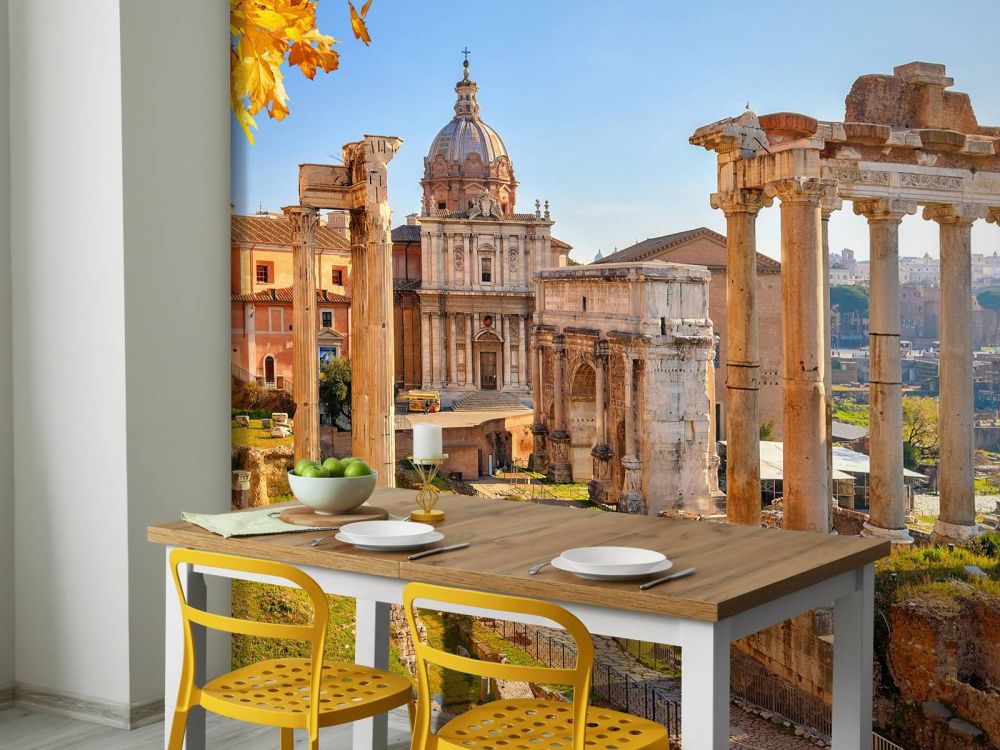 Romeinse ruïnes in Rome