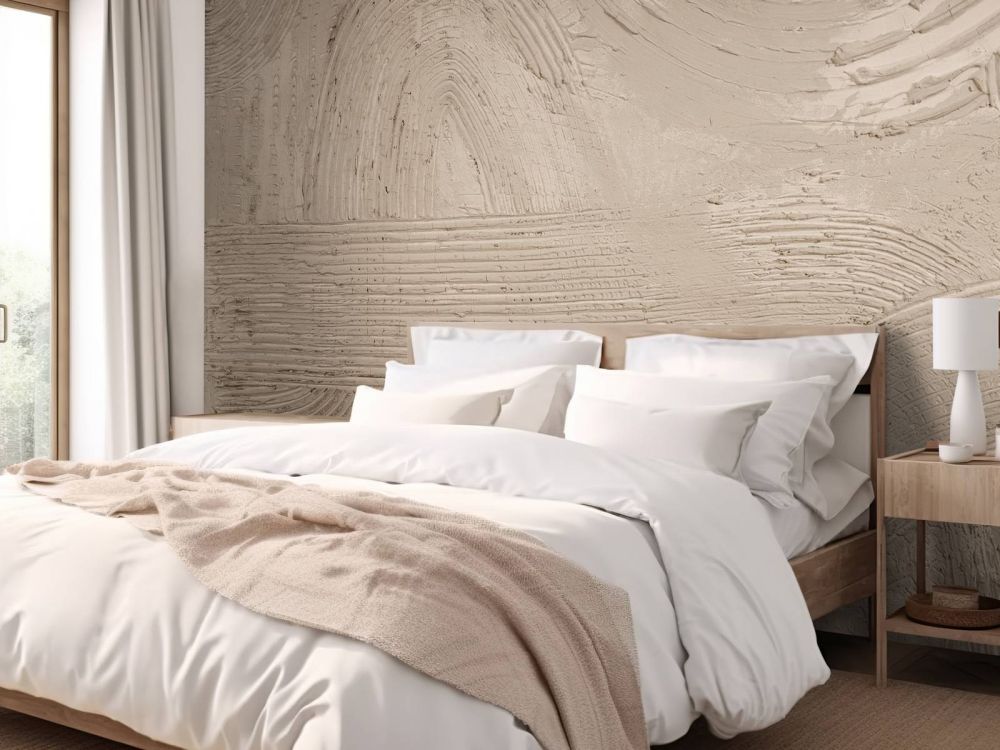 Structuren en vormen in taupe