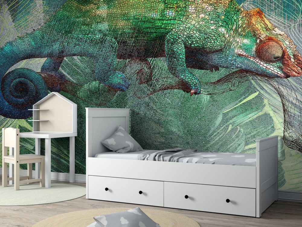 Verstopte kameleon