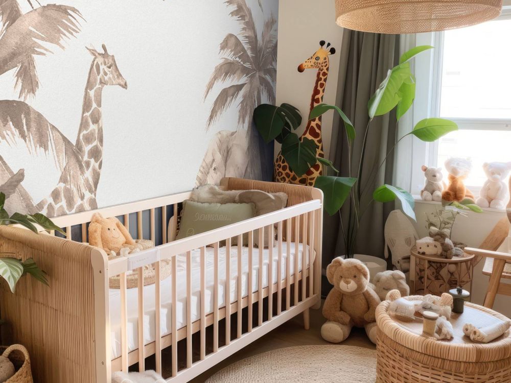 Jungle dieren taupe