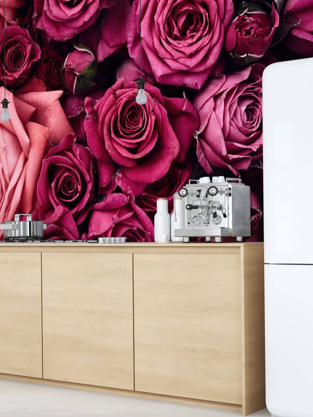 Roze rozen