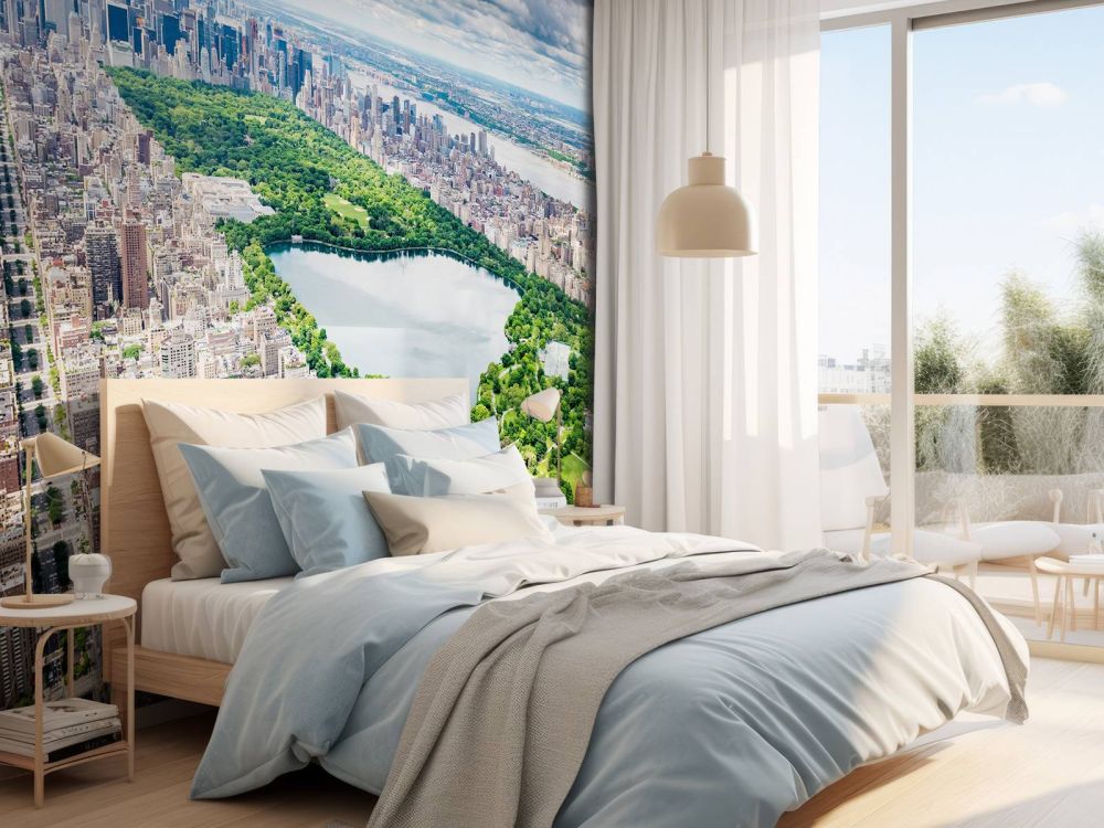 Skyline met Central Park