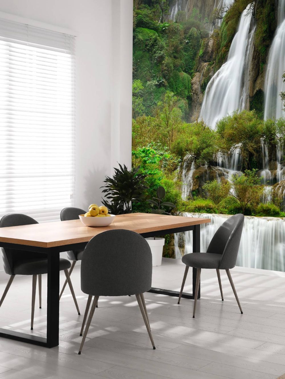 Een grote waterval