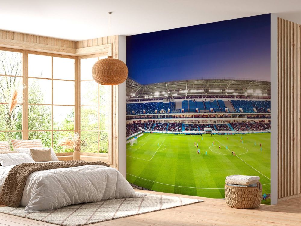 Voetbalstadion panorama