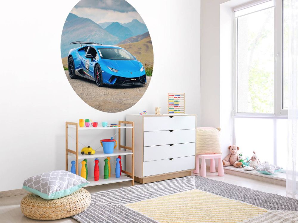 Lamborghini Huracán STO in de bergen