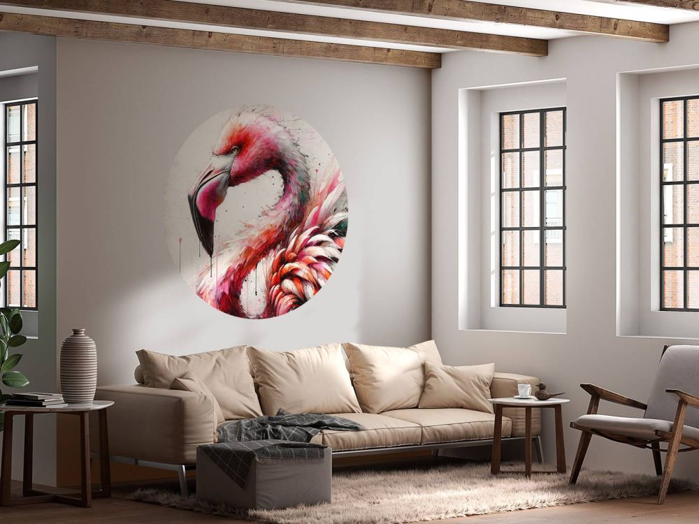 Watercolor Flamingo