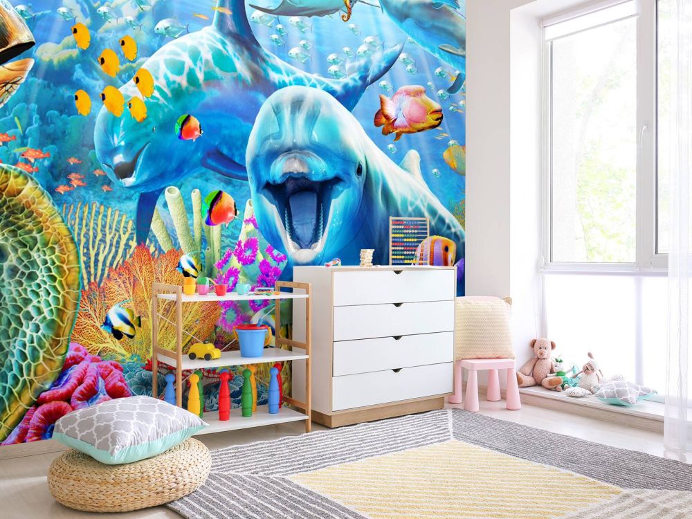 Underwater Fun Panorama