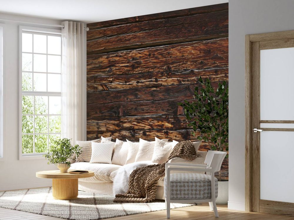 Gekleurd oud hout