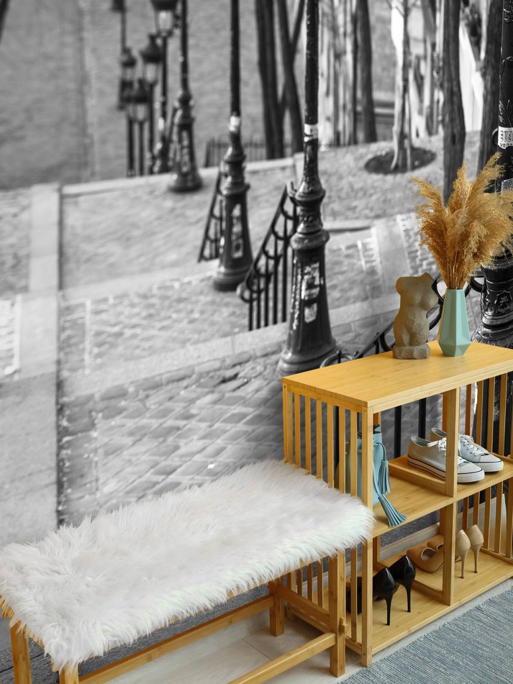 De beroemde trap in Montmartre