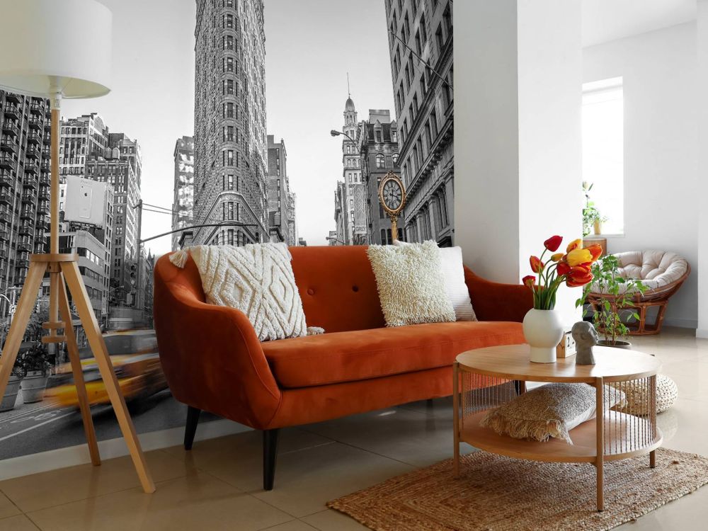 Drukke straat in New York