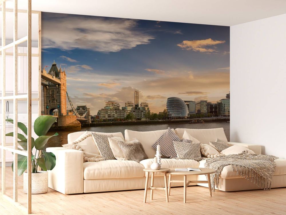 Skyline London met Tower Bridge