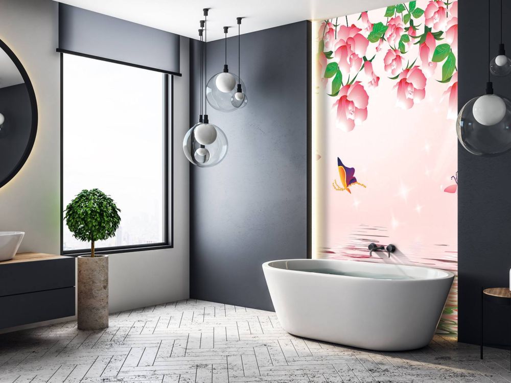 Roze omgeving