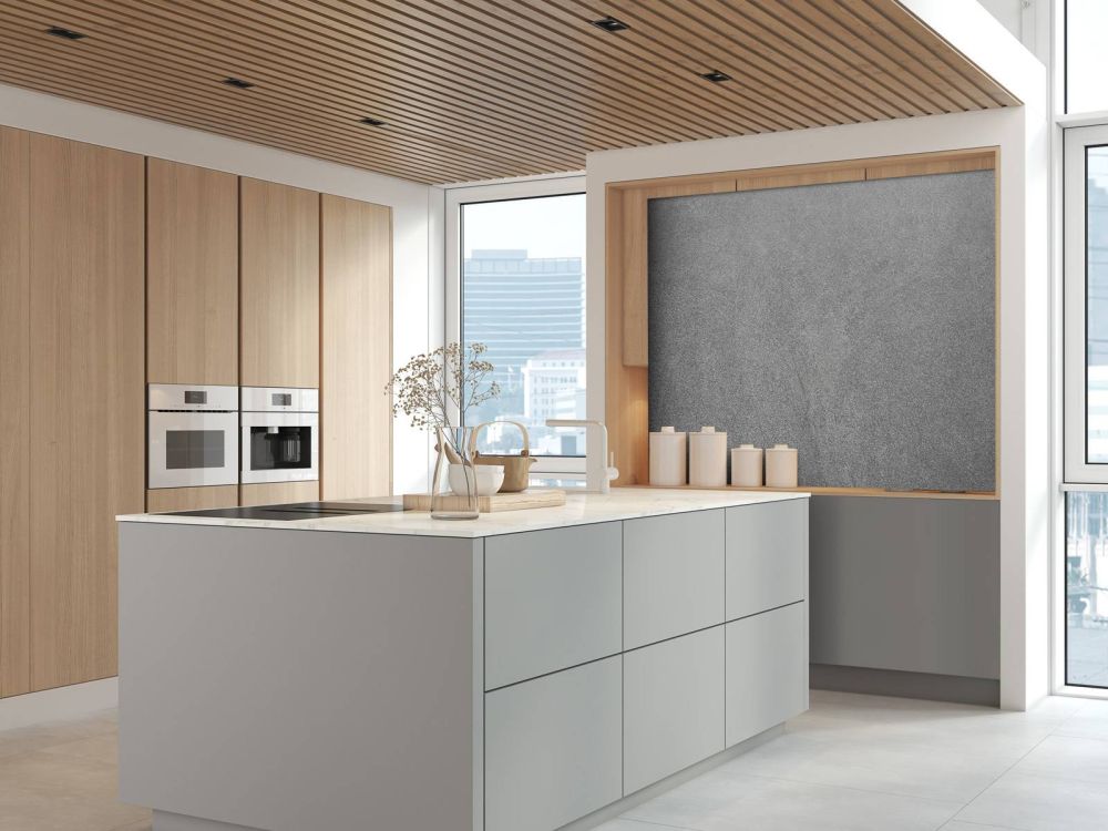 Donker geschuurd beton