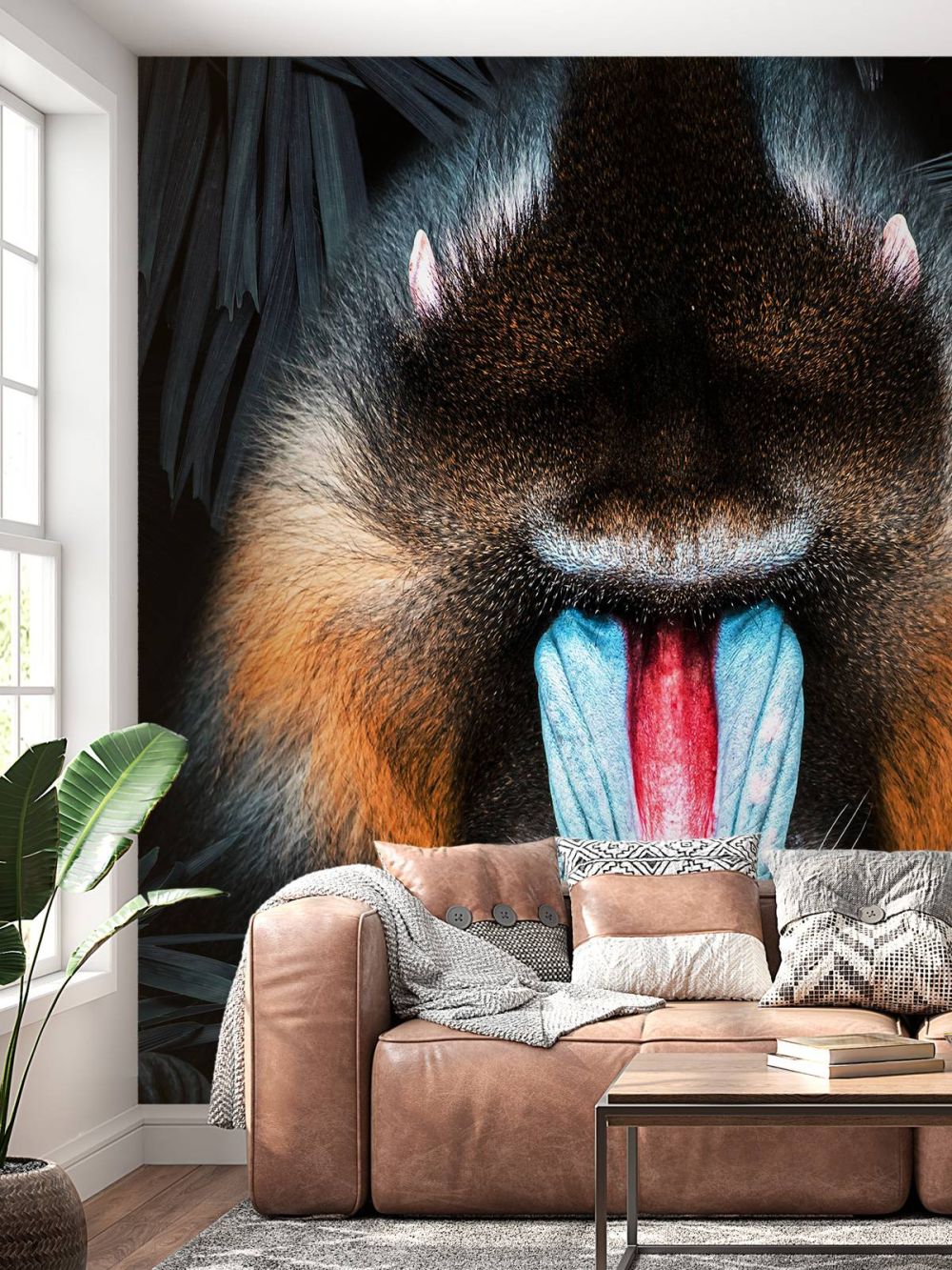 Mandrill Portret