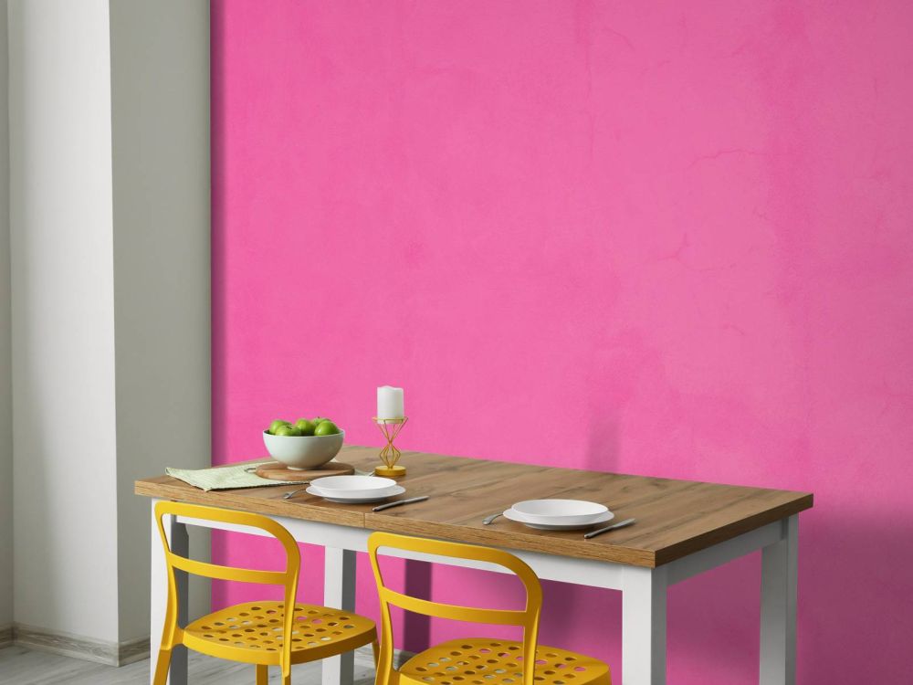 Fuchsia roze beton