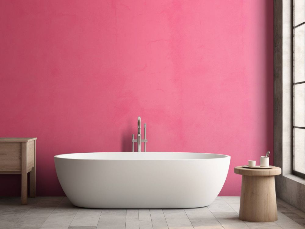 Ruber roze beton