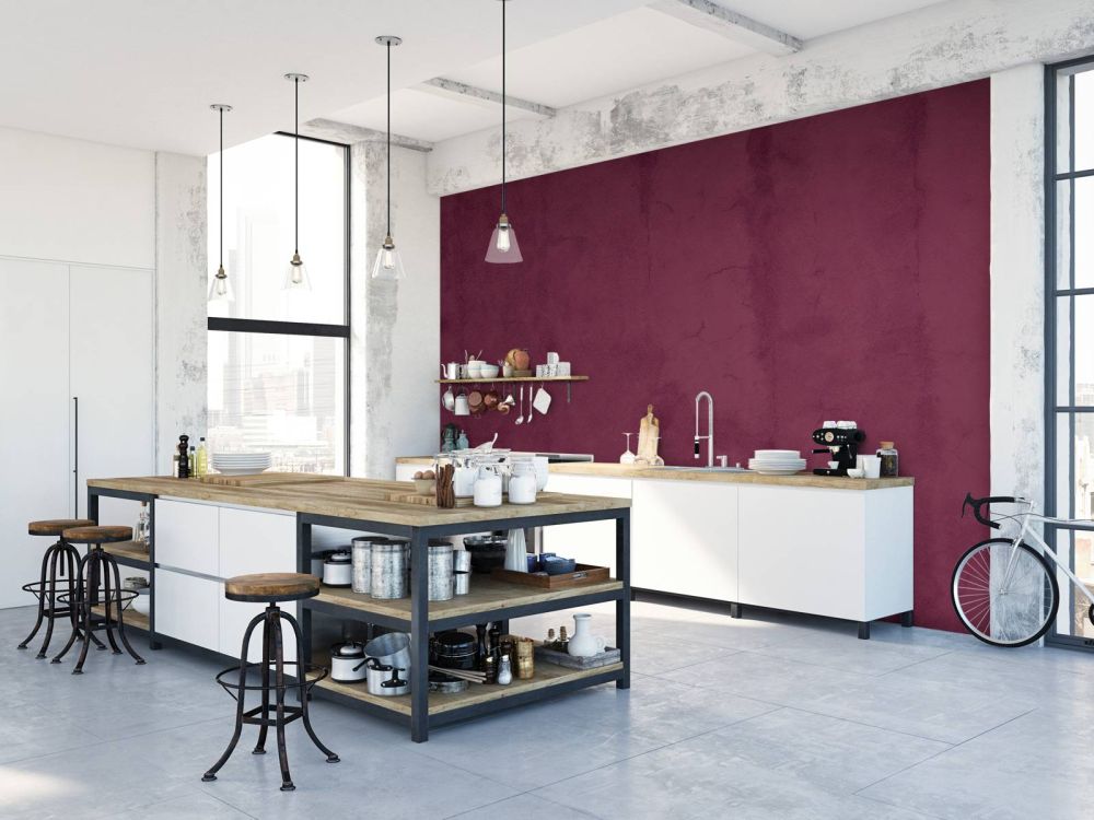 Paars beton