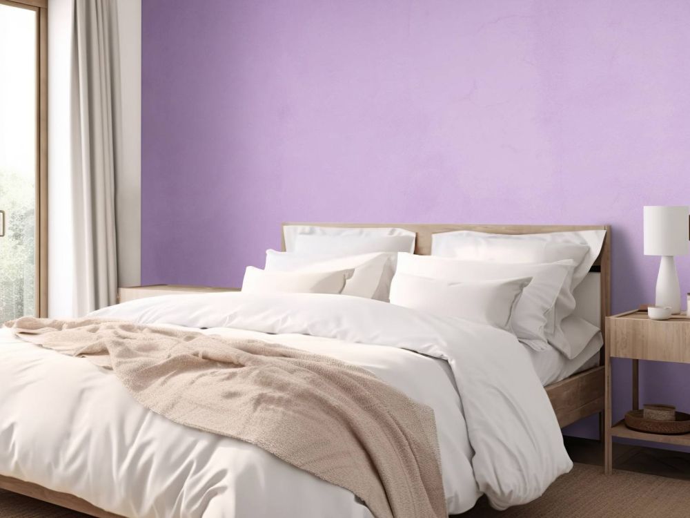 Pastel paars beton