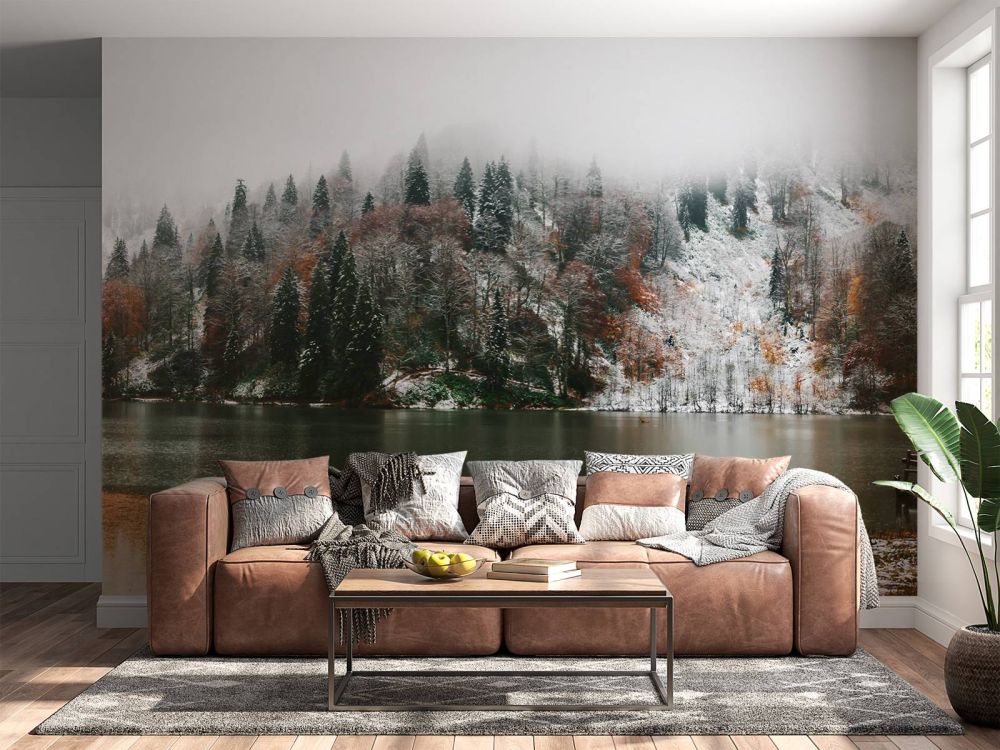 Zacht herfstlandschap