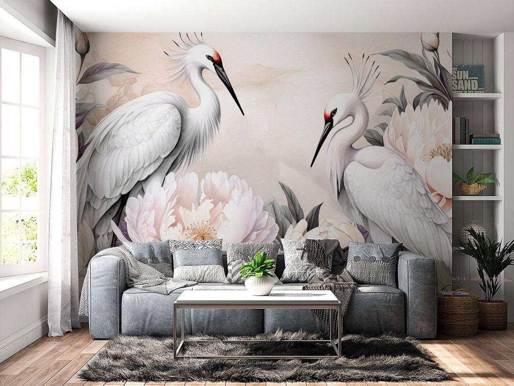 Storks Romance Pink