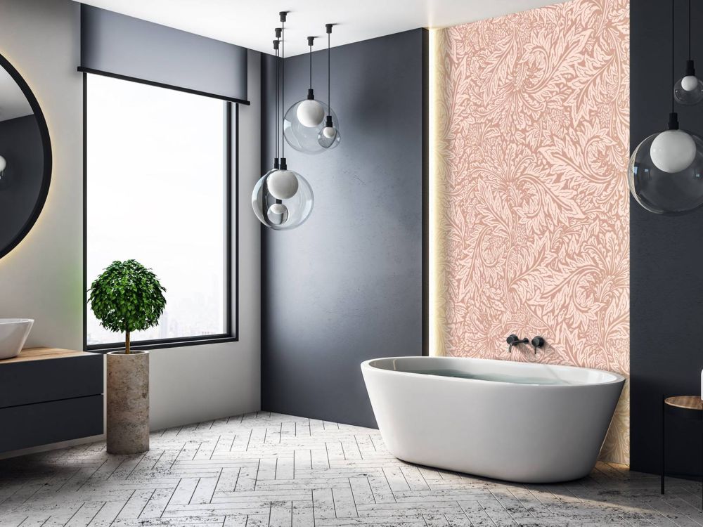 Morris Florals & Leaves - beige