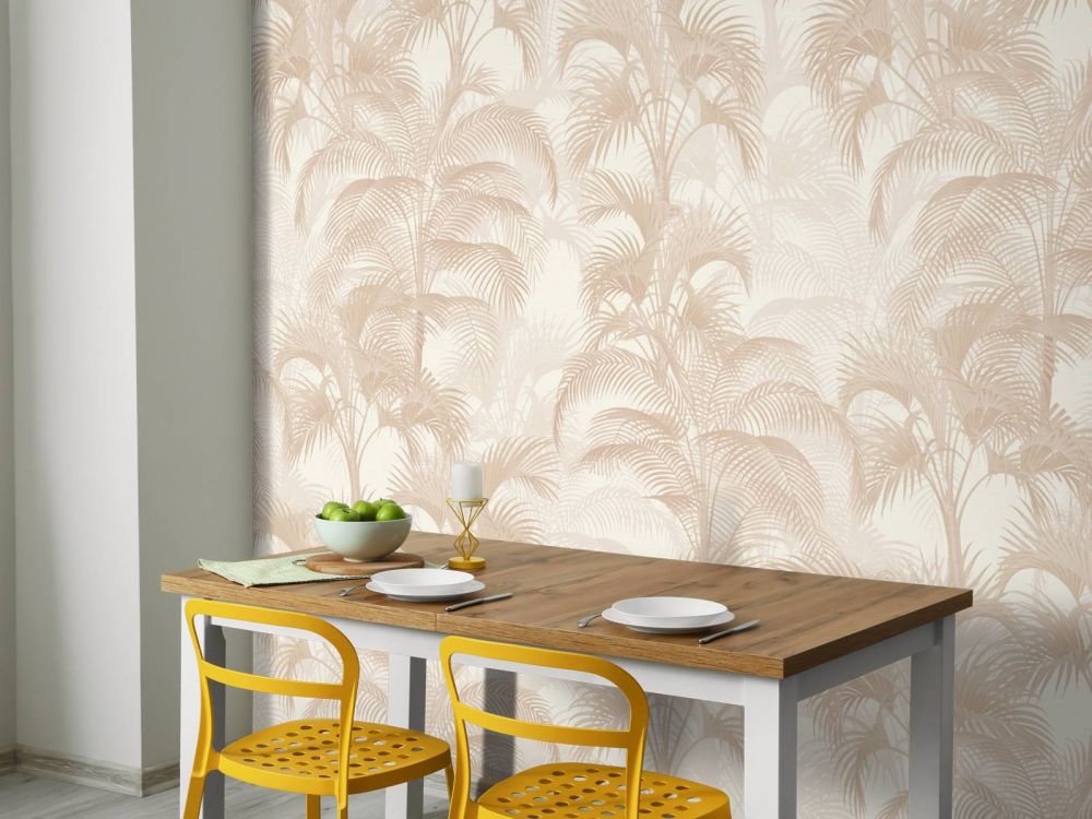 Tropische Vintage Palmen - zand