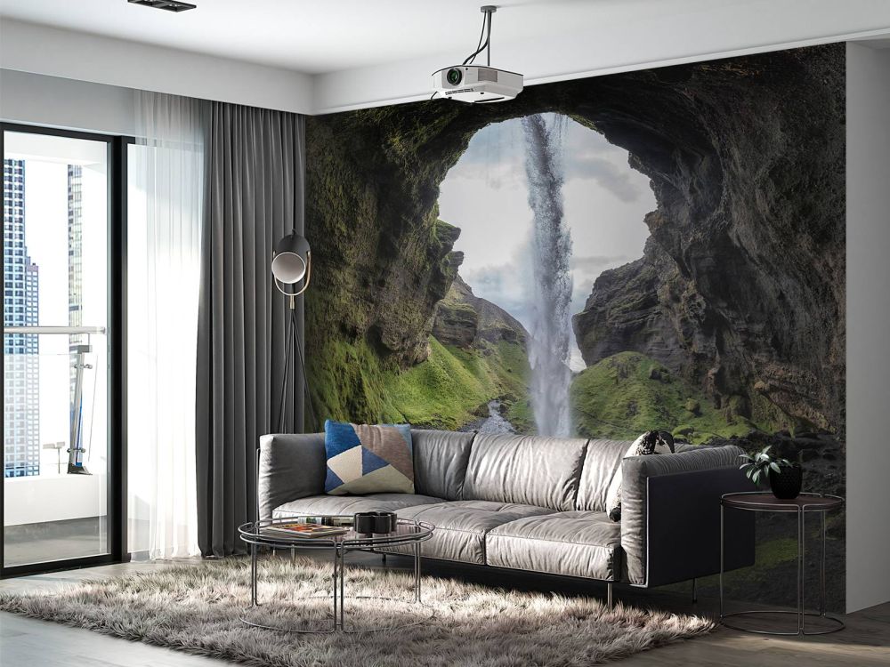 Hidden waterfall