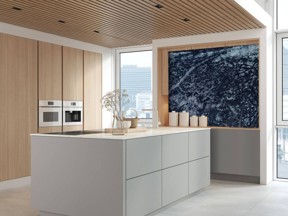 Structuur blauw